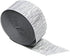 Metallic Silver Crepe Paper Streamers 2 Rolls Made in USA...