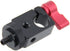 CAMVATE Single Rod Clamp 15mm with 1/4" Mount Screw Adapter (M5 Rotating Knob-Red) - 0866...