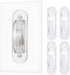 Wall Switch Guards Plate Covers Child Safety Security Home Decor (4 Pack), Clear - Keeps Light Switch ON Or Off Prevent Accidental Device Turn On ...