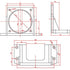 Motor Mounting Bracket for 60ktyz AC Gear Motor Mini Motor Support (Bracket)...