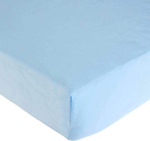 American Baby Company Fitted Nap Mat Sheet with Elastic Corners 24" x 48" x 4" - Soft & Breathable Microfiber Rest Mat Sheet or Nap Mat Cover for ...