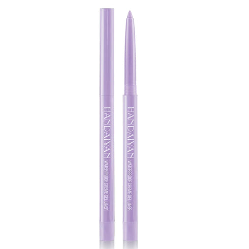 Eyeliner Pencil, Waterproof Eyeliner Long-lasting, Light-purple Eyeliner, High-Pigmented Colorful Eyeliners Easy To Use Eyeliner Pen for Women, Li...