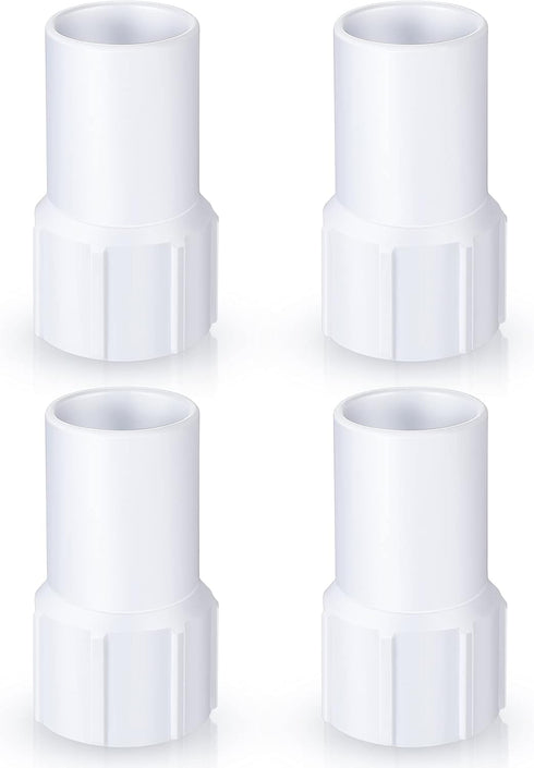 1-1/2 Inch Pool Vacuum Hose Cuff Swimming Pool Replacement Cuff Vacuum Hose Threaded Cuff Pool Cleaning Tools Accessories for Spiral Wound Vacuum ...