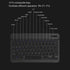 Russian Keyboard, Thin 7 Inch Rechargeable Russian and English Bilingual Bluetooth Keyboard,for Andriod for Win for iOS, and wearresistant...