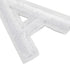 82 Piece Embroidered Iron on Letter Patches and Numbers for Clothing, Backpacks, Sew On Appliques, Arts and Crafts (White, 1 in)...