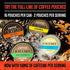 1 Can, BaccOff Premium Flavored Mocha Coffee Pouches with 50 MG of Caffeine Per Serving, No Tobacco Dip, No Nicotine Smokeless Alternative Snuff...