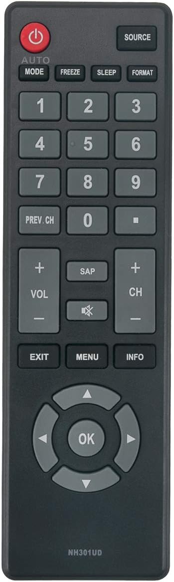 NH301UD Replacement Remote Control Applicable for Emerson LCD TV LE190EM3 LE220EM3 LE260EM3 LE320EM3 LC391EM3 LC501EM3...