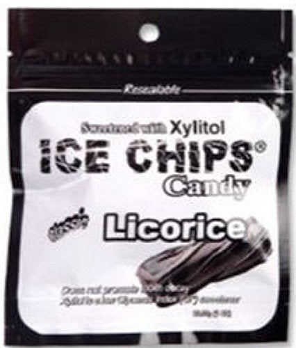 Ice Chips Xylitol Candy in Resealable Pouch (1 oz) 8 Pack Assortment...
