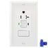 GFCI Outlet,Tamper Resistant GFCI Receptacle with Combination Switch,ETL Listed,Back &Side Wire,White (TR20Amp)...