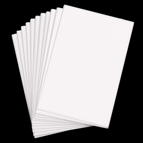 30 Sheets Double Sided Sticky Foam Sheets 7.9 x 5.9 Inch White Self Adhesive Foam Sticky Sheets 3D Dual-Adhesive Foam Sheets Foam Tapes for DIY Sc...