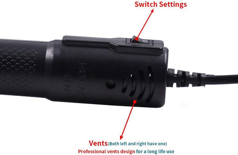 mofa Embossing Heat Pen,Mini Heat Gun,Hot Air Pen Tools Shrink Pen with Stand For DIY Embossing And Drying Paint Multi-Purpose Electric Heating No...
