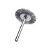 15 Pcs T Shape Stainless Steel Wire Brushes Wheel 1/8'' Mandrel Rust Removed Polishing Wheel For Dremel Rotary Tool...
