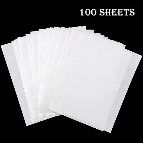100 Pieces Painting Release Paper Non-Stick Release Double-Sided Painting Cover Replacement Paper, 5.9 x 3.9 inch/15 x 10 cm...
