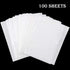 100 Pieces Painting Release Paper Non-Stick Release Double-Sided Painting Cover Replacement Paper, 5.9 x 3.9 inch/15 x 10 cm...