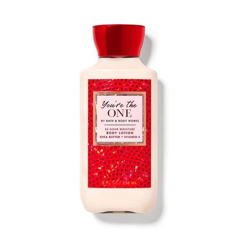 Bath and Body Works Body Care - You're the ONE - 24 Hour Moisture Body Lotion w/Shea Butter + Vitamin E - Full Size 8 fl oz...