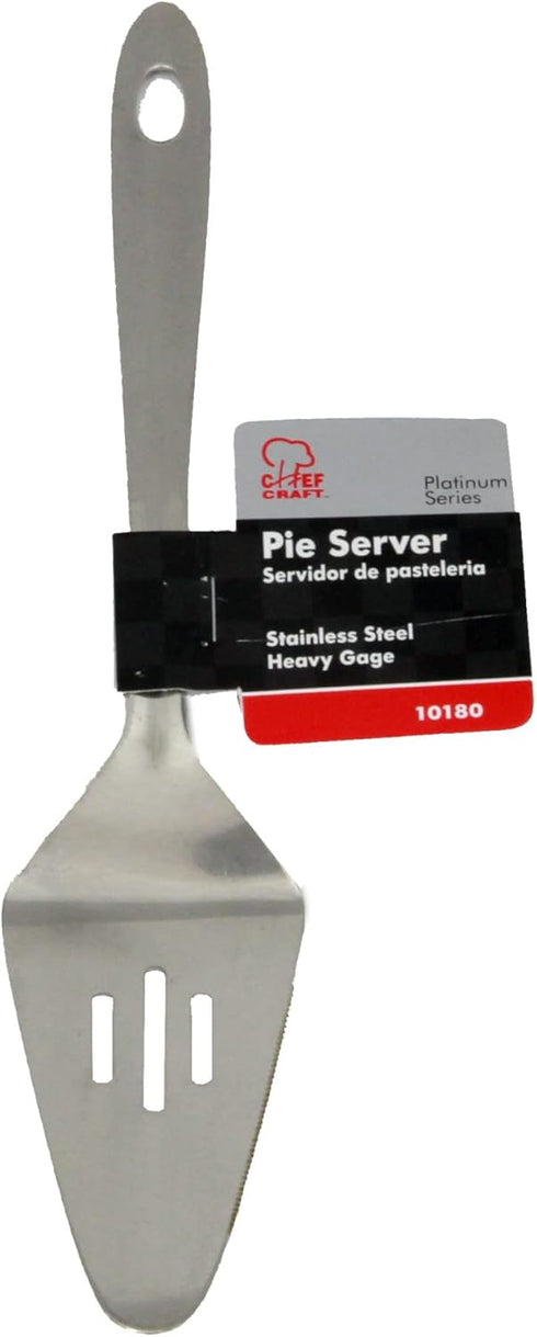 Chef Craft Select Cake and Pie Server, 10 inch, Stainless Steel...