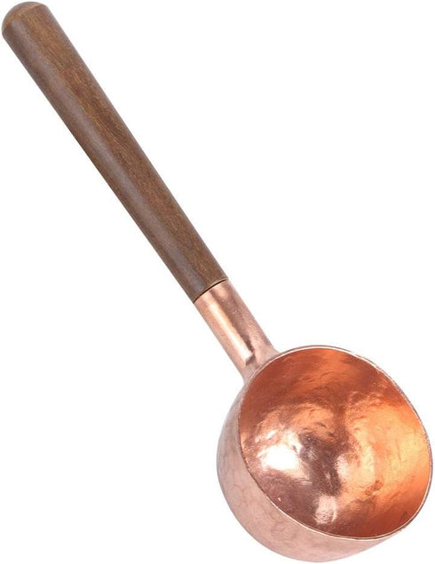 Coffee Measuring Scoop, Coffee Beans Spoons Manual Grinding Scoop With Wood Handle For Tea Sugar Salt Spoons Tools Kitchen Supplies...