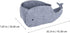 STOBOK Felt Storage Bin, Whale Shaped Storage Basket Fabric Foldable Storage Bin Sundries Organizer Toy Storage Bin for Home Nursery Toys Containe...