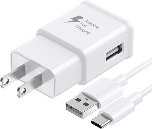 Samsung Charger Fast Charging USB Type C Cable 6ft for Android Samsung Galaxy S10/S10e/S10Plus/S9/S9Plus/S8/S8Plus/A51/A52/A53/Note20/Note10/Note9...