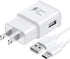 Samsung Charger Fast Charging USB Type C Cable 6ft for Android Samsung Galaxy S10/S10e/S10Plus/S9/S9Plus/S8/S8Plus/A51/A52/A53/Note20/Note10/Note9...