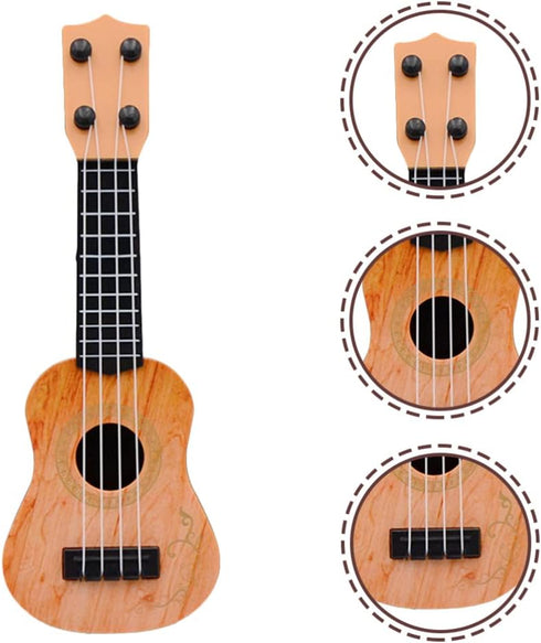 STOBOK Kids Guitar Musical Toy,Mini Classical Ukulele Guitar Musical Educational Toy Guitar Instrument Toy for Children Toddler Beginner School...