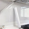 Clear Contact Paper Peel and Stick Wallpaper for Bathroom 15.8" Clear Wall Protector Removable Wallpaper for Countertops Transparent Wall Protecti...