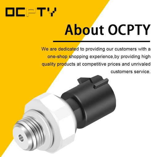 OCPTY Oil Pressure Sensor Switch 12673134 Fit for Chevy, for GMC, for Buick, for Cadillac, for Hummer - Silverado, Suburban, Tahoe, Impala, Trailb...