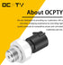 OCPTY Oil Pressure Sensor Switch 12673134 Fit for Chevy, for GMC, for Buick, for Cadillac, for Hummer - Silverado, Suburban, Tahoe, Impala, Trailb...