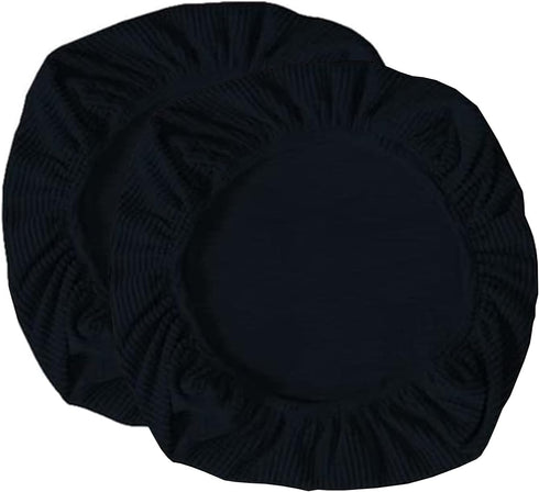 Stretchable Office Chair Seat Cover 2 Pack, Elastic Desk Chair Cover Washable Computer Chair Slipcover Protective Spandex Seat Cushion Cover...