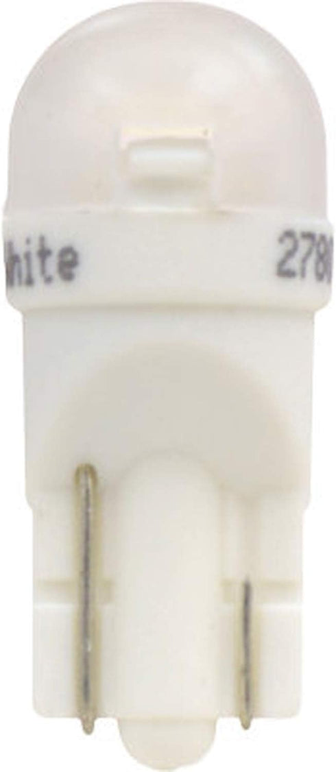 SYLVANIA - 158 T10 W5W LED White Mini Bulb - Bright LED Bulb, Ideal for Interior Lighting - Map, Trunk, Cargo and License Plate (Contains 1 Bulb)...