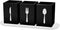 Kathfly 4 Pcs Silverware Caddy Utensil Holder for Countertop Silverware Organizer with Wood Tray Spoon Fork Holder for Kitchen Parties(Black)...