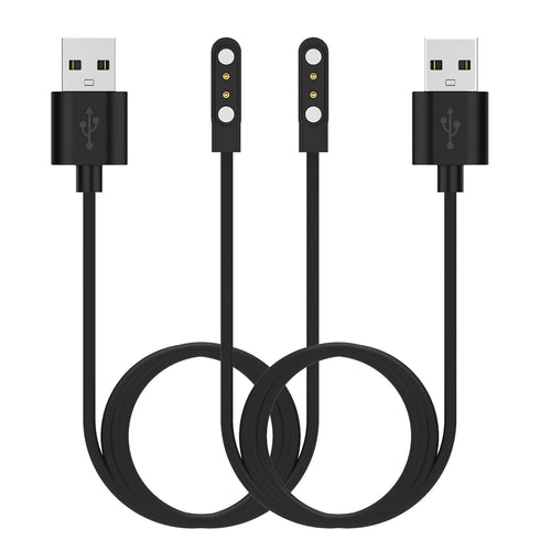 RuenTech Smart Watch Chargers Compatible for FITVII HM78 HM68 HM58 H56, Popglory P22, Iaret I18, Wwzzey P42B, Parsonver SR1 Replacement Charging C...
