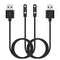 RuenTech Smart Watch Chargers Compatible for FITVII HM78 HM68 HM58 H56, Popglory P22, Iaret I18, Wwzzey P42B, Parsonver SR1 Replacement Charging C...