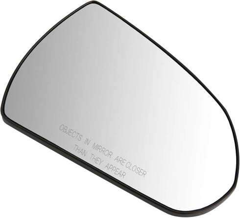 DNA Motoring OEM-MG-0018 87621F3050 Factory Style Right Side Mirror Glass w/Convex Spotter Compatible with 17-19 Elantra...