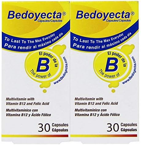 Bedoyecta Multivitamin Capsules 30 Each...