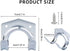 Storage Hanger Hooks,Double Tool Storage Hook 10Pcs Wall Mounted Hanger Hooks with 20Pcs Screws for Garage Shed,Universal Galvanized Metal Utility...