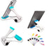 Two Models Multi-Angle Adjustable Universal Portable & Foldable Cellphone Tablet Stand Holder Mount Compatible with Cellphone Tablet - Blue...