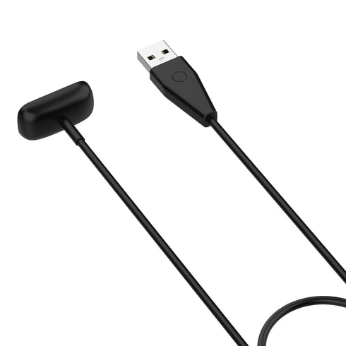 MOTONG Compatible with Fitbit Charge 6 USB Charging Dock Cable, Replacement USB Charger Charging Dock Cable with Reset Button Compatible with Fitb...