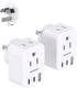 US to Australia New Zealand Power Plug Adapter, Australia Travel Adapter with 2 Outlets 3 USB Ports(2 USB C), Type I Plug Adapter for USA to Austr...