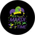 It's Mardi Gras Time Souvenir PopSockets PopGrip: Swappable Grip for Phones & Tablets...