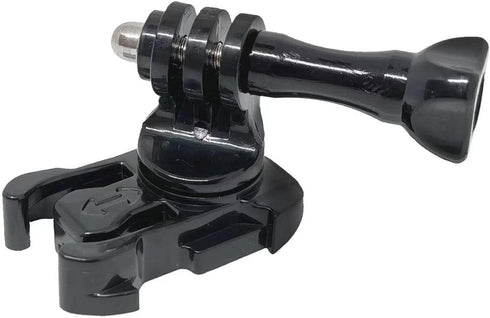 360 Degree Rotate Screw Swivel Mount Helmet Strap Buckle Adapter Holder Mount for GoPro Hero 11/10/9/8/7/(2018)/6/5/4 Black,Hero 3+,DJI Osmo,AKASO...