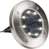Solar Power Waterproof Stainless Steel Landscape 6 Color Changing LED Light Garden Light Pathway Light for Outdoor Lighting Auto On/Off...