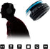 PowerLocus Wireless Bluetooth Over-Ear Stereo Foldable Headphones, Wired Headsets with Built-in Microphone for iPhone, Samsung, LG, iPad (Black/Bl...