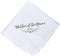 Lillian Rose 12"x12" Purple Floral Mother of The Groom Hankie...