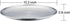 TeamFar Pizza Pan, 10 inch Pizza Pans Pizza Tray Stainless Steel for Oven Baking, Non Toxic & Healthy, Heavy Duty & Dishwasher Safe - Set of 2...