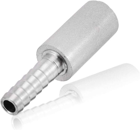 Joywayus Aeration Stone 0.5 Micron Stainless Steel Oxygenation Diffusion Stone 1/4" Barb for Home Brewing Wine Beer Soda...