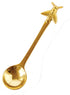 Creative Co-Op Brass Sugar/Honey Bee Handle Spoon, Gold...