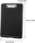 ZCZN Plastic A4 Form Storage Box Case, Clipboard Case, Suitable for School,Utility,Industrial Office, Medical Personnel,Black...