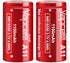 Vapcell 3.7V 1100mah Flat Top 18350 10A Discharge 4.0Wh high Drain Li-on IMR Rechargeable Lithium Battery 2pcs...