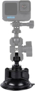 Suction Cup Base Mount with 25mm/1" Ball,Compatible with RAM Mounts and Other B Size Double Ball Socket Arm...